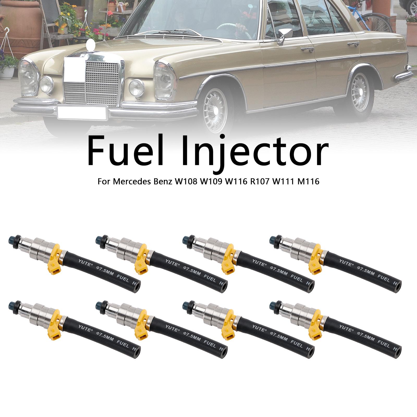 

8PCS Fuel Injector 0000783123 Fit for Mercedes W108 W109 W116 R107 W111 M116