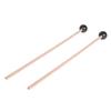 Professional Xylophone Marimba Mallets with Maple Handles 2pcs Wooden Handle Rubber Mallets Percussion Instrument Accessories