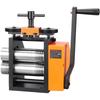 Rolling Mill, 3"/76 Mm Jewelry Rolling Mill Machine, 1: 2 Gear Ratio, 3-in-1 Multi-function Rolling Mill, 0.1-7mm Press Thickness for Metal Jewelry