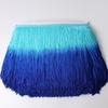 20Cm Postupná Změna Barvy Nylonový Řadový Vous Latinskoamerické Tance Třásně Oděvní Doplňky Tvar Vertikální Řadový Vous Třásně Krajka