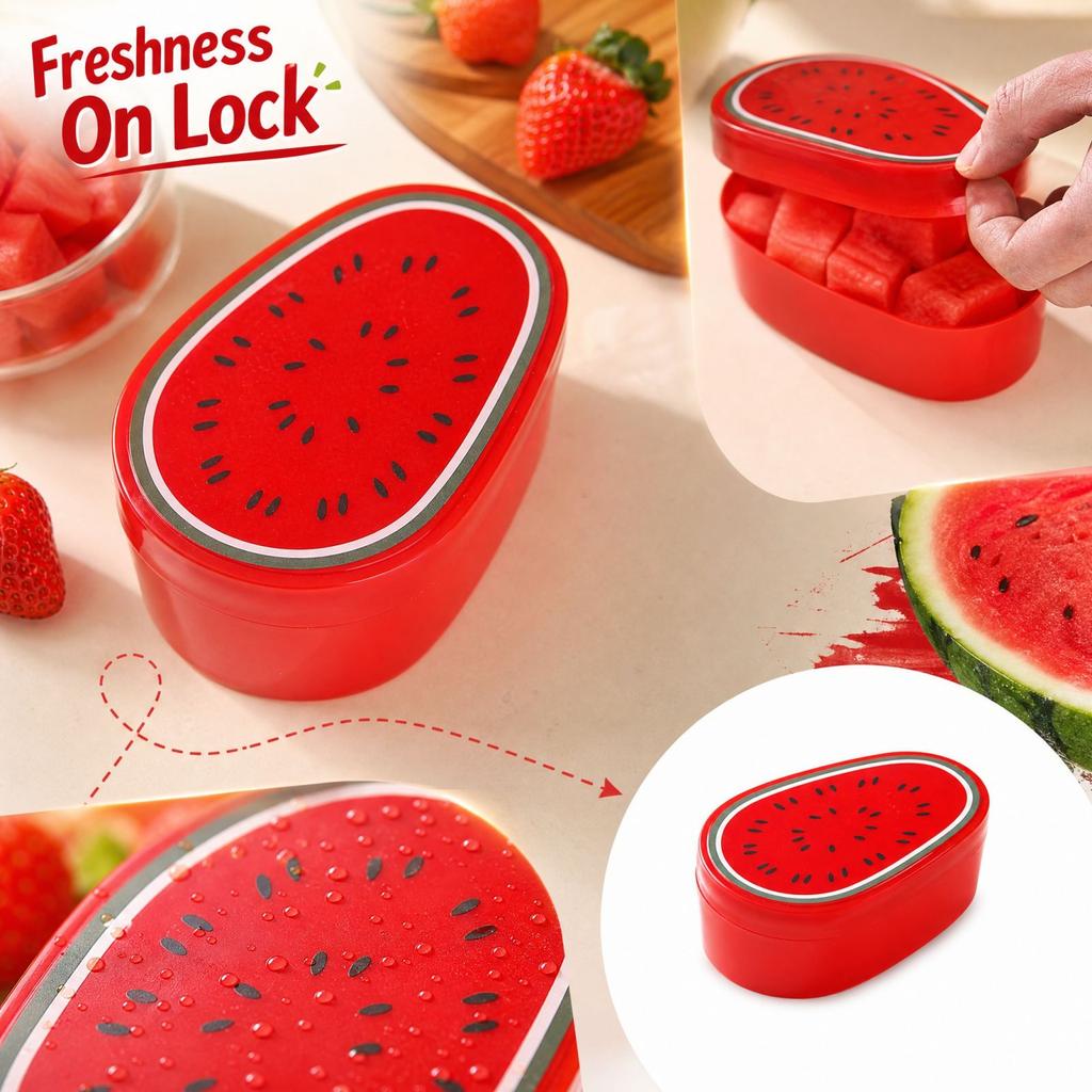 Plastic and Vegetable Storage Container with Sealed Lid for Kitchen Organization