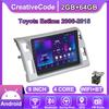 Android Car-Play Car Radio For Toyota Estima 2006-2015 Multimedia Player Head Unit Stereo GPS Navigation BT WIFI,2+64GB