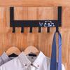 Stylish Wall Hooks No Drill Damage Free Holds Heavy Coats Bags Towels Over Door Hook For Home Door Organization