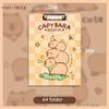 Aesthetic A4 Board Clip Folder File Storage Writing Clipboard Capybara File Folder  File Organizer