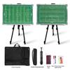 Large Magnetic Aluminum Floor Stand Tactics Board for Coaches with Pen and Eraser