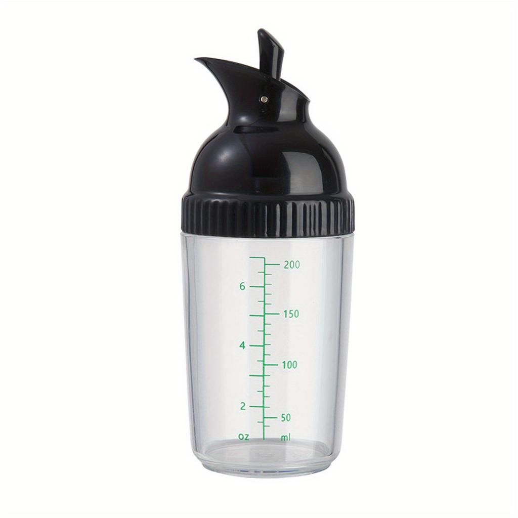 1pc Easy To Use Plastic Sauce Bottle with Scale Perfect for Ketchup, Jam, and Salad Dressing