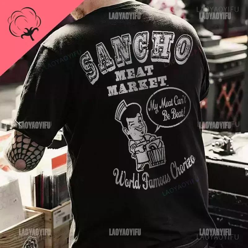 Gothic Harajuku Biker Skull Graphic Tshirts Men Fashion Trend Short Sleev Tops Dark Punk Skulls Retro T Shirt Male Oversized Tee