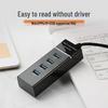USB 3.0 High-Speed 4-Port Hub Splitter Expander