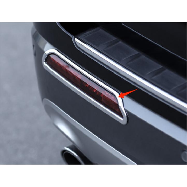 Rear Fog Light Frame Cover Trim For - Ford Explorer 2pcs ABS Chrome