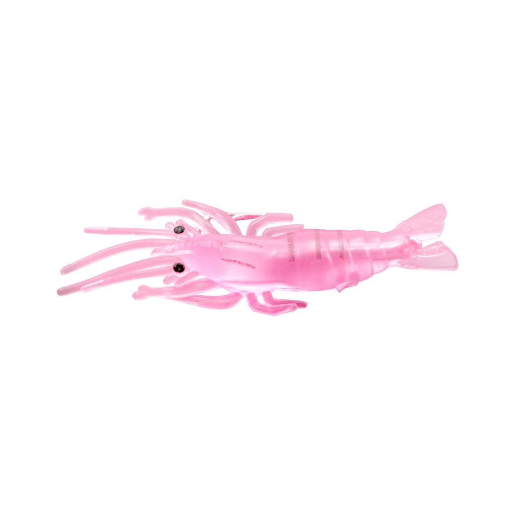 High-End Lure Box with Luminous Shrimp Hooks for Freshwater & Saltwater Fishing - Bionic Artificial Lures & Small Shrimp Box Included.