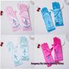 Princess Elsa Kids' Satin Gloves – Snow White Frozen Sophia Bow Performance Long Gloves