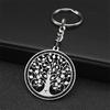 Fashion Tree of Life Stainless Steel Earrings Silver Color Women Dangle Earring Amulet Life Tree Jewelry Party Gift E545S01