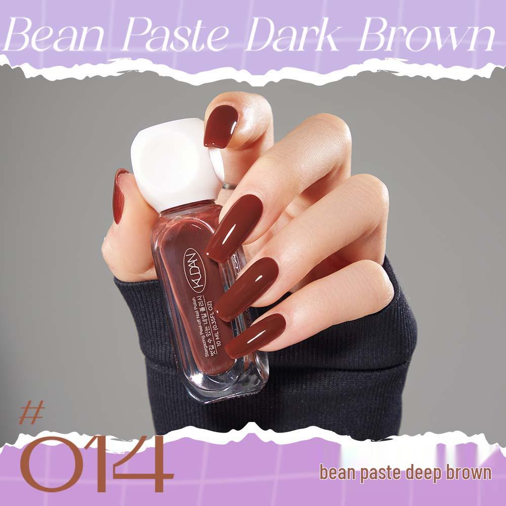 Cool Dan Peelable Quick-Dry Water-Based Nail Polish, Light Fragrance, New 10ml. Available in 41 Colors.