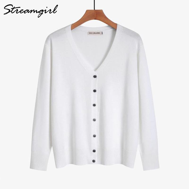 Knitted Oversize Cardigan Women Autumn 2025 Sweaters Female Tops Women's Cardigans White Cardigan For Women Knitted Jacket