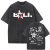 Singer Lali Esposito LA QUE LE GANA AL TIEMPO  Tour Tshirts Unisex Women Summer Hip Hop Vintage T Shirt Cotton Washed T Shirts