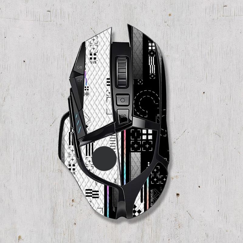 Mouse Grip Tejp Skate Sticker Halkfri Sug Sweat Mus Anti-Slip Sticker För Logitech G502 Hero
