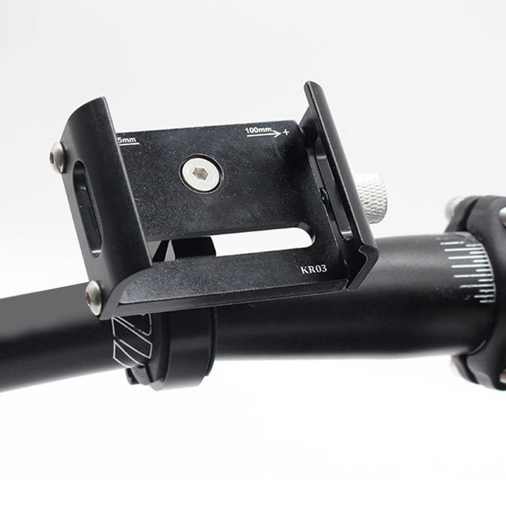 Aluminum Bicycle Phone Mount Bicycle Stem Headset Phone Mount Fits for Road Mountain Bike