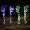 Exquisite Leuchtende Skeletthand Requisiten Handgefertigte Geister Skeletthand Lampe Innen Außen
