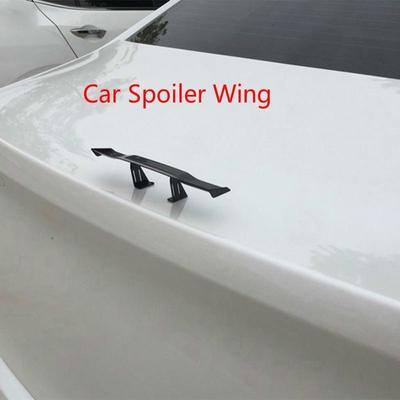 Car Rear Spoiler Mini Spoiler Wing Small Model GT Carbon Fiber Without Perforation Tail Decoration