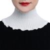 Fake Collar Detachable Turtleneck Neck Dickey Half Top Mock Sweater Collar