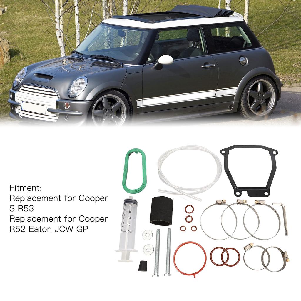 23-teiliges Kompressor-Service-Kit Autozubehör Ersatz für Cooper S R53 R52 Eaton JCW GP