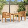 VidaXL Banana-Shaped Chair Garden Chair Patio Chair Outdoor Chair Terrace Chair Backyard Wood of 48018