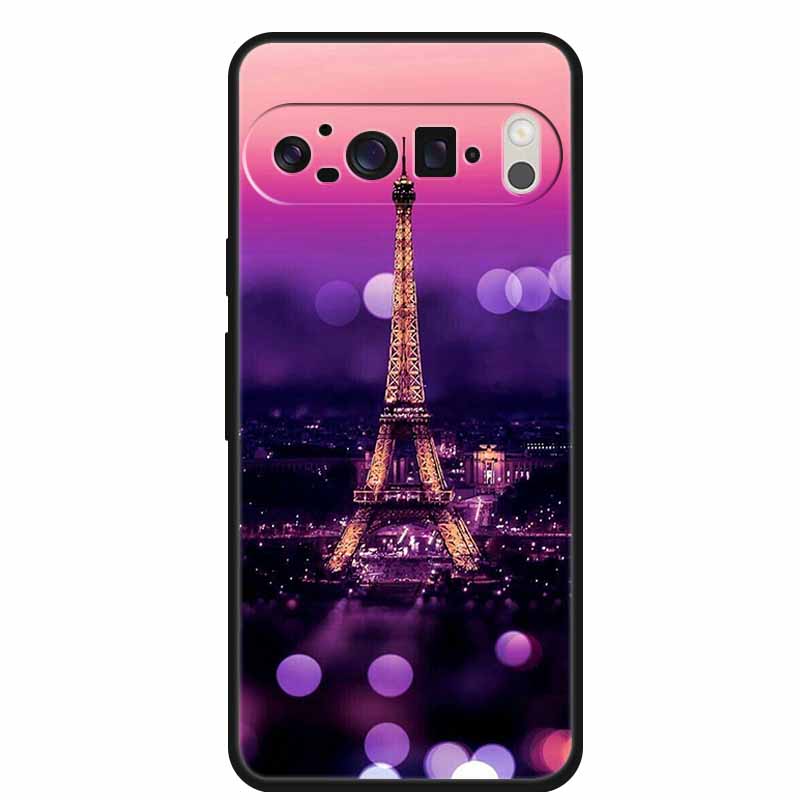 For Google Pixel 10 Pro XL 5G Case 10Pro XL 6.8" Coque Black Silicone Soft TPU Phone Case For Google Pixel 10 Pro Case Shell Bag