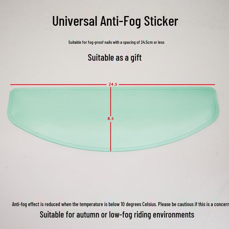 KYT TT REVO Helmet Visor: Universal Photochromic Anti-Fog Film for Day/Night Cycling