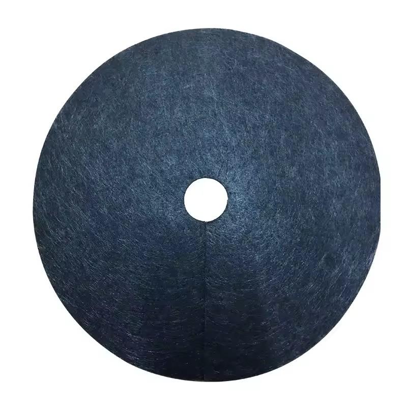 

Tree Protection Weed Mats, Pano de Controle Ecológico Mulch Ring Round, Barreira de Erva Daninha, Cobertura Vegetal para Jardins 15cm