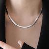 Women Necklace Snake Bone Chain No Pendant Two Color Available Women Dating Daily Wear Banquet Work Party Neck Jewelry Holiday Gift