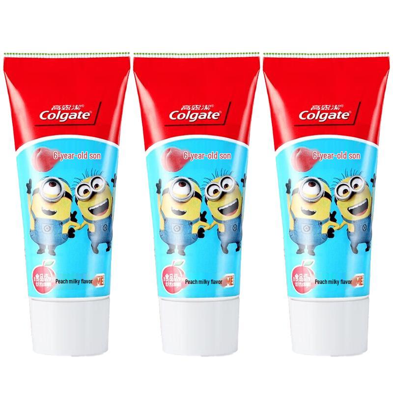 Colgate Kids Toothpaste - Peach Milk (6+ Years, 3-Pack)