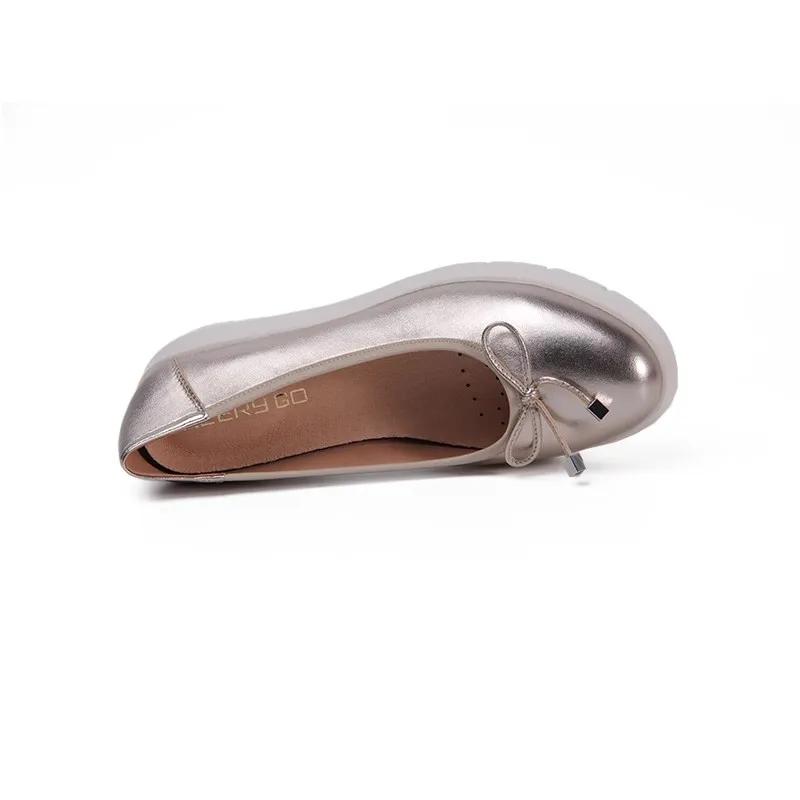 Shoes for Women  Plus Size Slip On Women's High Heels Platform Daily Pumps Women Round Toe Wedges Bow Tie Shoes Female