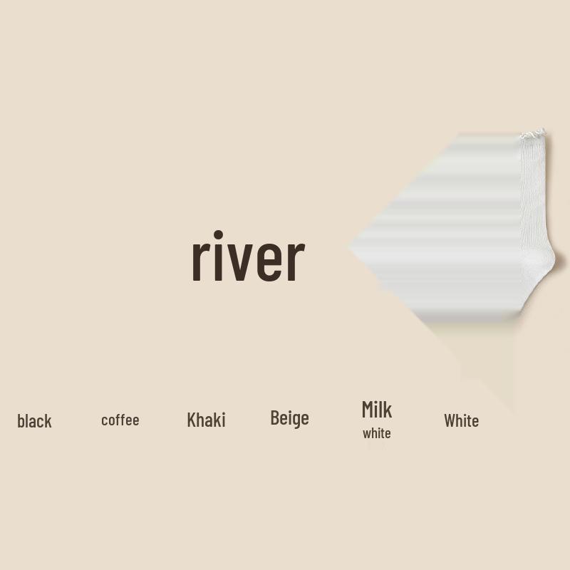 

Женские гольфы до середины икры с кружевной оборкой «деревянное ушко» - Универсальные и стильные для весны и осени White