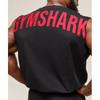 Gymshark Power Cut Off Tank Black Conditioning Red A2c9m Bc1d
