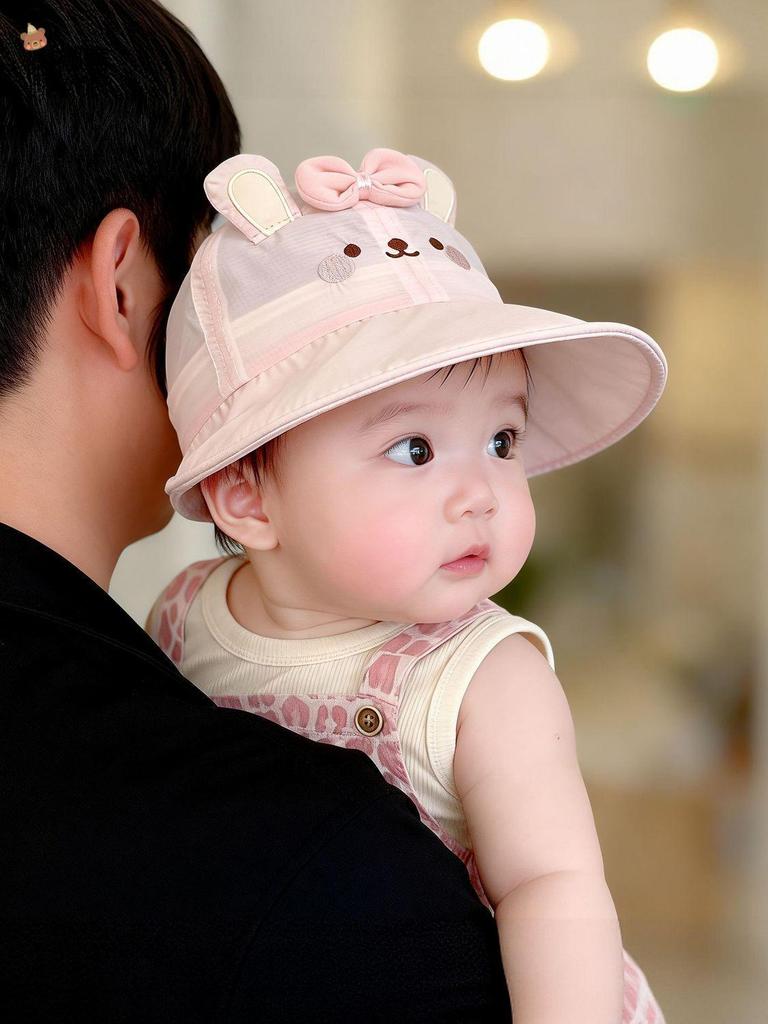 Infant Sun Protection Hat - Thin Summer Style for Boys & Girls