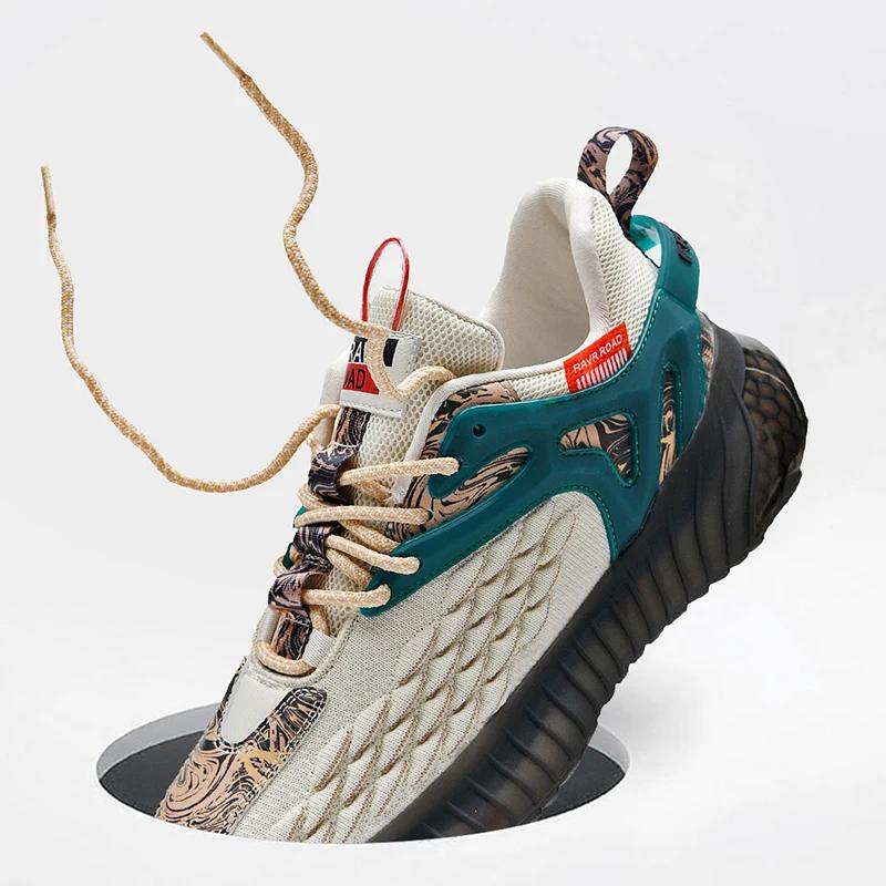 Męskie trampki do chodzenia Męskie obuwie codzienne Modna marka do biegania Sportowe męskie trampki dla mężczyzn Designerskie buty męskie na platformie