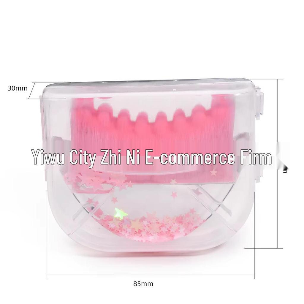 Cross Lymphatic Face & Eye Contour Brush with Gua Sha for Neck Care
