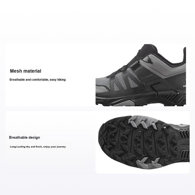 Salomon X Ultra 4 Сетчатые дышащие низкие походные ботинки Мужские походные ботинки 413856 42⅔