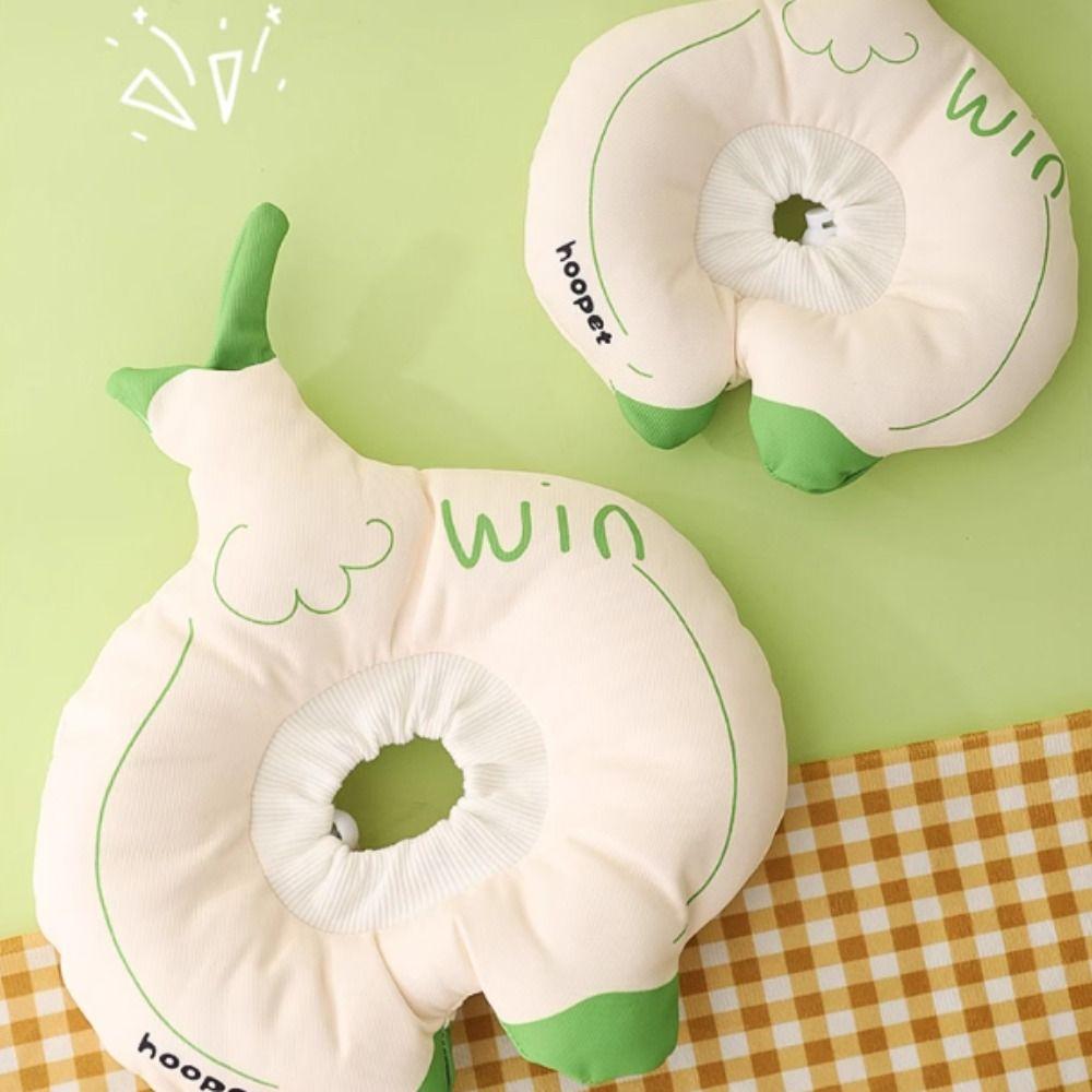 Soft Pet Protective Cone Adjustable Dog Neck Recover Collar Pet Elizabeth Collar  Wound Recovery