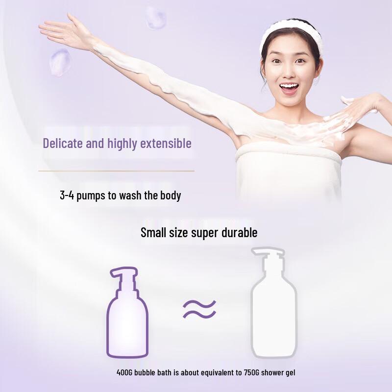 Dove Rich Foam Bubble Shower Gel