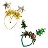 New Year Hair Hoop Bar Karaoke Party Costume Modern Christmas Garland Headband