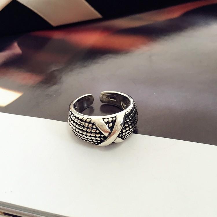 

Laojiumen Buddha s Lord Bracelet Zhang Qishan Retro Temperament Thai Silver Ring for Men and Women Couples Open Bracelet Versatile Accessories