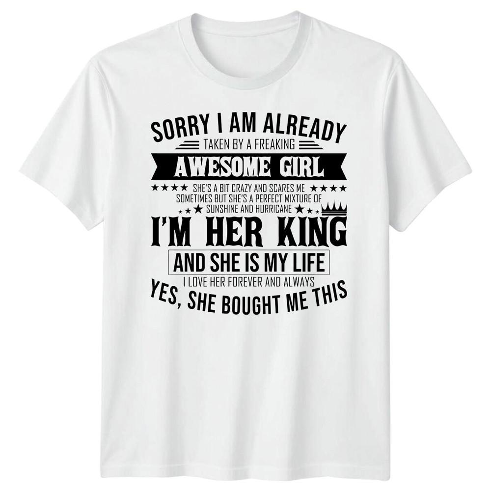 Scusa, sono già impegnato T-shirt Unisex Fantastica Maglietta per Fidanzata