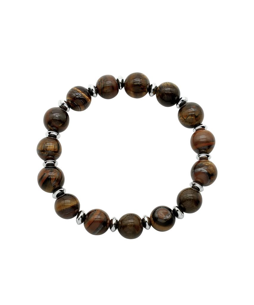 Iamj Amber Eye Gemstone Bracelet