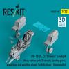 Reskit Cockpit Interior Decals Landing Gear Set Kitty Plastic Model Parts 1/32 OV-10A/C w/3D & (for Hawk) RSKU32-0060 (Airplane)