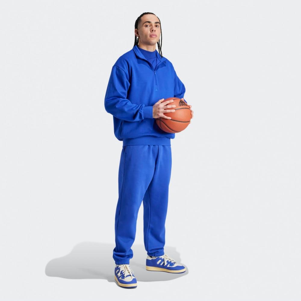 Adidas Adidas Basketball Halfhouse Sweatshirt Iw1624 Lucblu