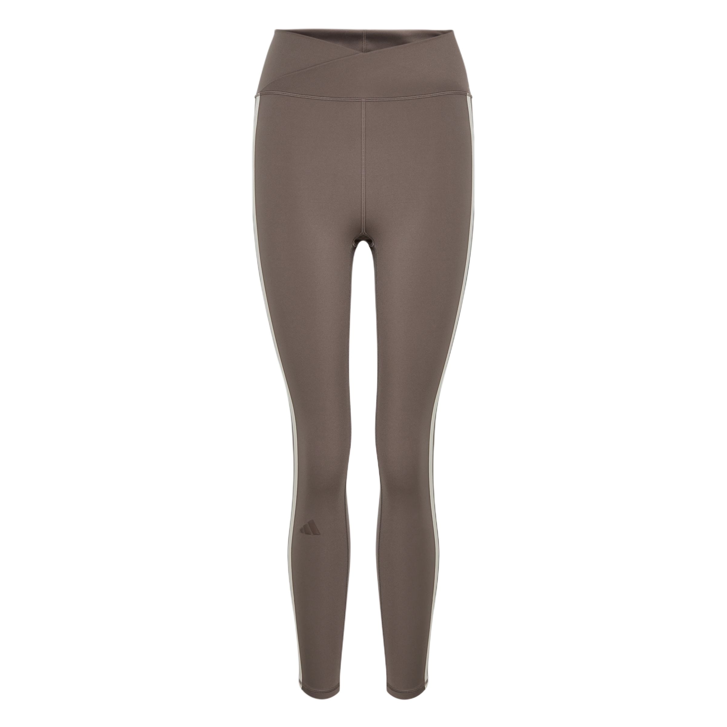 Adidas Samuel Gui Yang Co-Created High-Waisted Soft Striped Slim Fit Sports Trousers Women bottoms KV9251 S