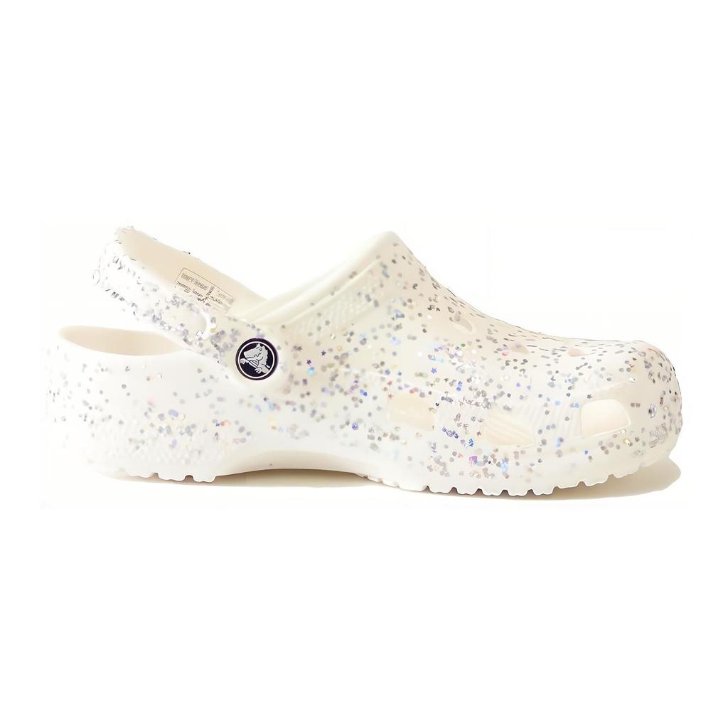 Crocs Sandalias Antideslizantes Amortiguadoras para Niños Sandalias Infantiles Blancas 208619-100