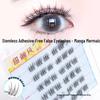 Mermaid Sectional False Eyelashes for Big Camera-Ready Eyes - Adhesive-Free, Stemless, Comfortable & Realistic for Newbies