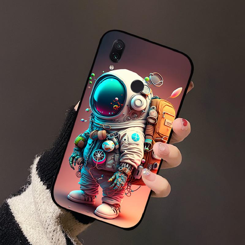 Beautiful Case For Xiaomi Redmi Note 7 Cases Cover Silicone Shockproof Protection Phone Case Shell For Redmi Note 7 7 Pro Fundas